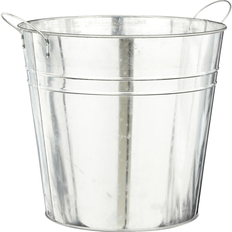 Topf Joey Eisen ø 27 x 25 cm grau Topf - Mica Decorations