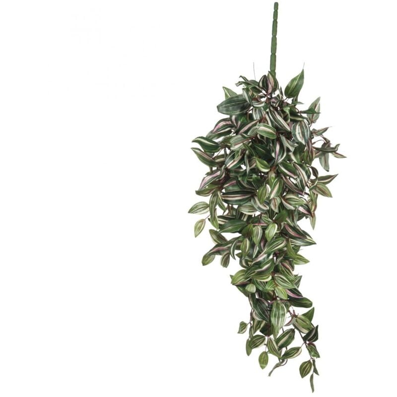 Mica Decorations - Mica Kunstpflanze Tradescantia hängend grün, 80 x 30 x 15 cm künstliche Pflanze