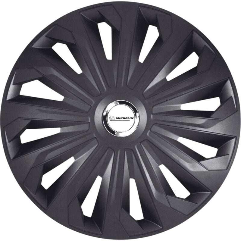 Michelin Radzierblenden Fabienne 35 cm (14 Zoll) schwarz 4 Stück Reifen & Felgen