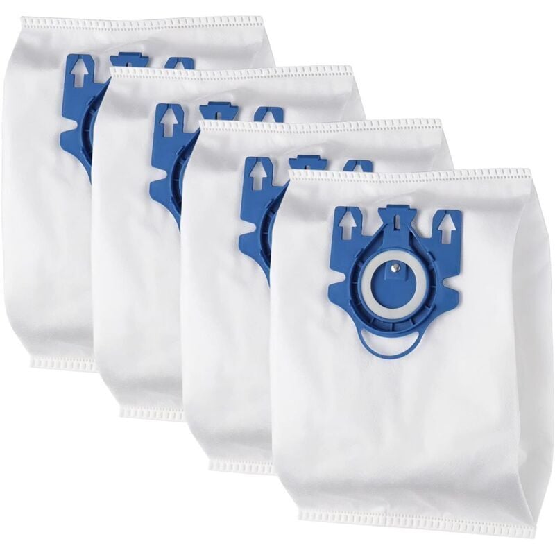 Miele Staubsaugerbeutel, 3D-Effizienzkapazität, GN-Beutel, kompatibel mit Miele Classic C1, Complete C2 und C3, S400, S600, S800, S2, S5, S8 –