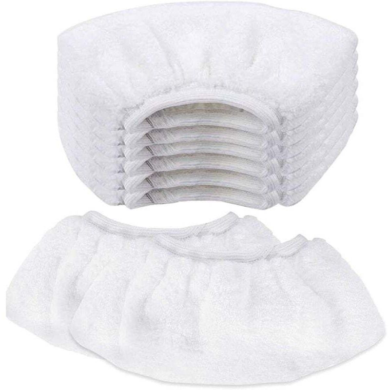 Mikrofasertücher für Kärcher Dampfreiniger, Mikrofaser-Düsen für Handdüsen, universeller Mopp-Ersatz für Dampfreiniger SC1 SC2 SC3 SC4 SC5