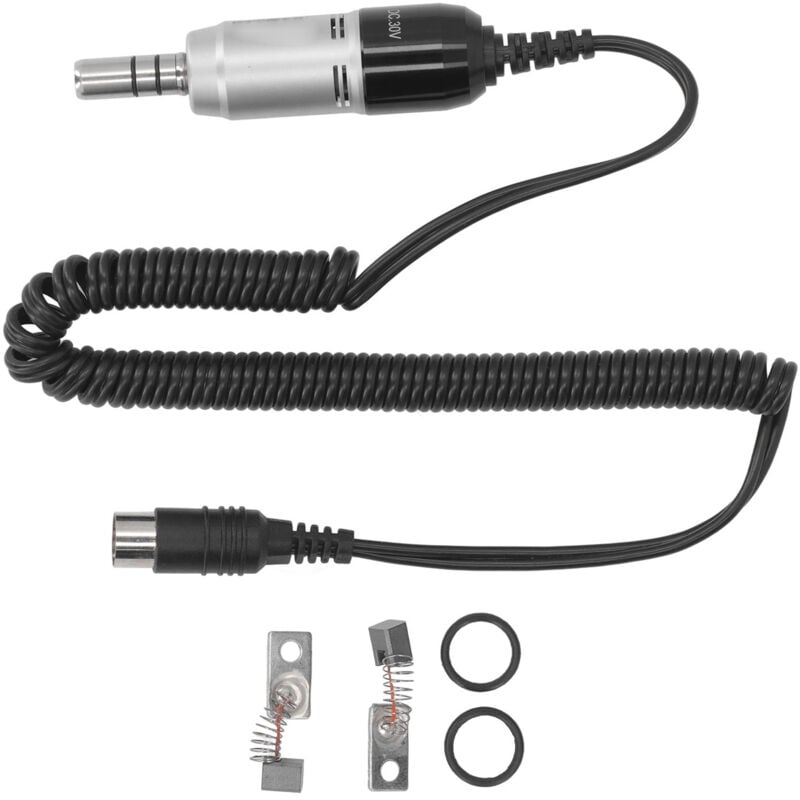 Mikromotor-Griff, Labor-Schmuckmikromotor, elektrische Mikromotor-Poliermaschine mit 35.000 U/min für Labor, Schmuck, Keramik und Silikon