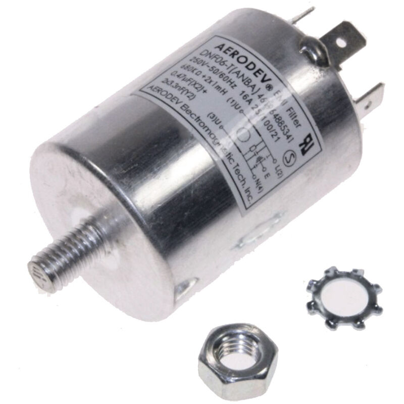 Ersatzteil - Entstörkondensator - 0.47µf, original - - WHIRLPOOL, BAUKNECHT, IKEA, ARISTON HOTPOINT, KITCHENAID, V-ZUG, IGNIS, LADEN, INDESIT,
