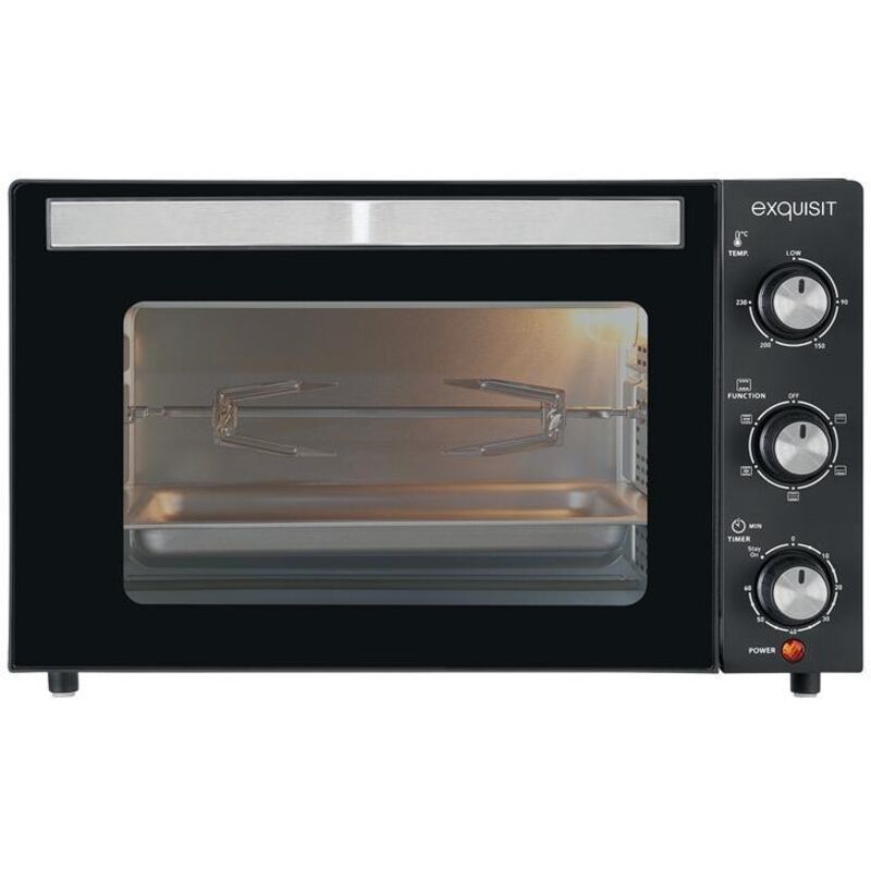Mini-Backofen MO 3302 sw 1500 W schwarz 20 l, 8kg