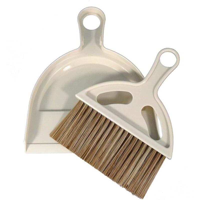 Mini-Besen und Abfalleimer – Handbesen-Set mit Abfalleimer – Tragbares Haushaltsreinigungsgerät – Geeignet für Büros, Arbeitsplatten, Sofas, Küchen,