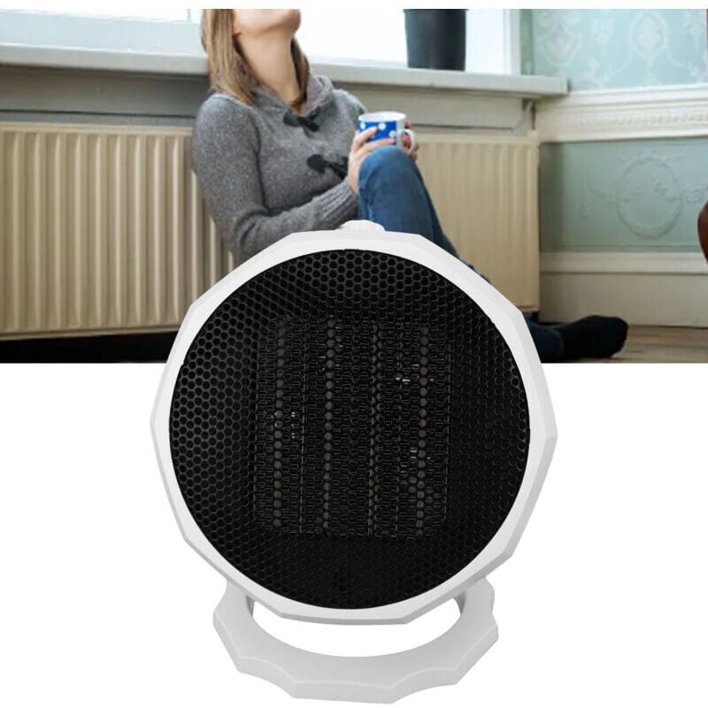 Mini-Heizkörper, tragbar, energieeffizient, regulierbare Chauffage-Büro für Büro, Wohnzimmer, Schlafzimmer, weiß, 1000 bis 1800 w, Netzteil 220 v