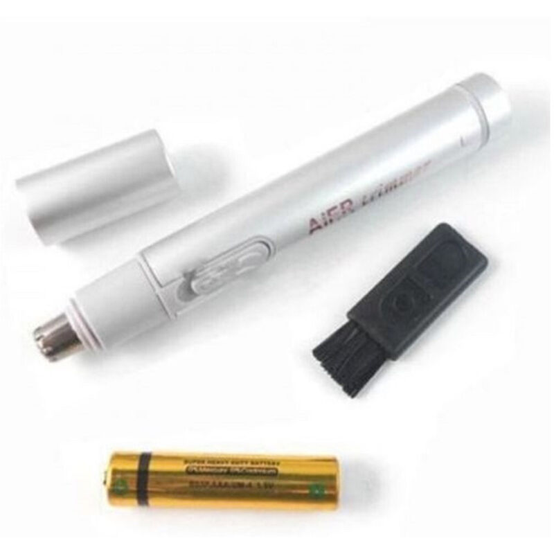 Trade Shop Traesio - Trade Shop - Mini Micro Rasierer Epilierer Nase Ohr Haarschneider Reise Akku Cutter -