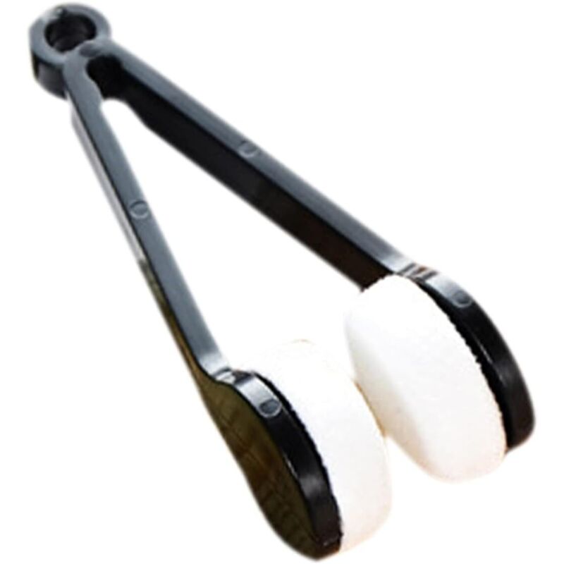 Mini-Mikrofaser-Brillenreinigungsbürste für Sonnenbrillen, Brillenreinigungswerkzeug, Sonnenbrillen-Linsenreinigungsclip, Reinigungswerkzeug,