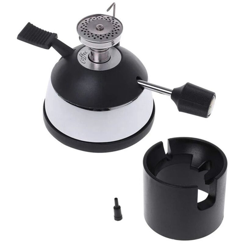 Mini Tisch Butan Gas mit Flammen Kopf für Siphon Kaffee Maschine, Mokka , Herd (Kein Gas)