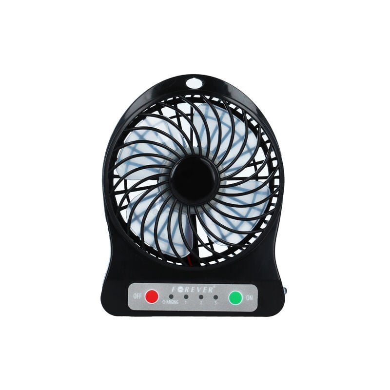 Mini usb Ventilator Cooling Fan Aufladbar Tischventilator 3 Stufen Einstellbar für Schreibtisch Büro Laptop Computer pc