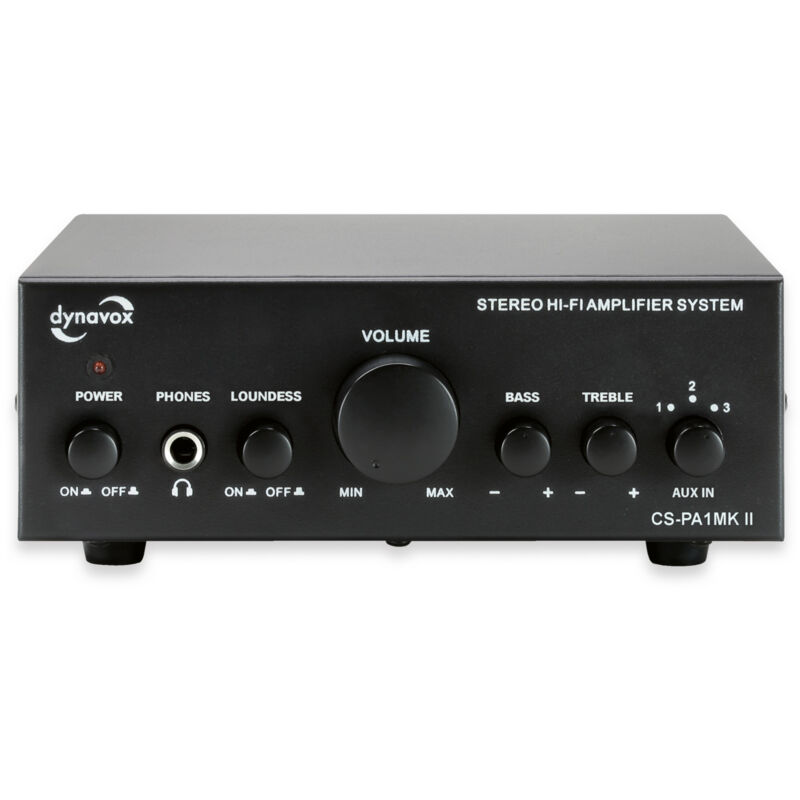Mini-Verstärker CS-PA1 mk ll, schwarz - Dynavox
