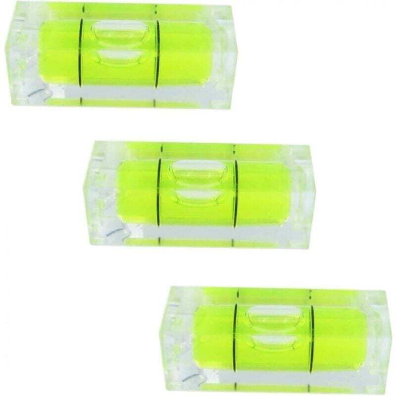 Mini-Wasserwaagen, Wasserwaage, 10 Stück Mini-Wasserwaage, kleine Wasserwaage, Mini-Wasserwaage, quadratische Mini-Wasserwaage, 15 x 15 x 40 mm