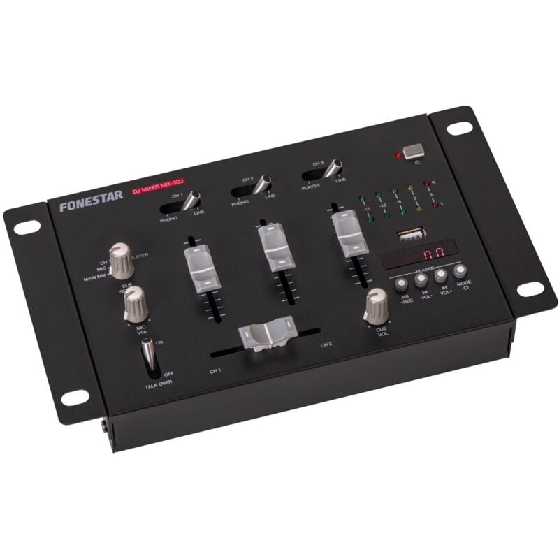 Mischpult 3in Usb/mp3/bt Fonestar Mix-3dj Mix-3dj