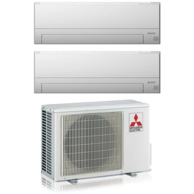 Dual Split Inverter-Klimagerät Serie msz-bt 7+12 mit MXZ-2F53VF R-32 Wi-Fi 7000+12000 - Mitsubishi Electric