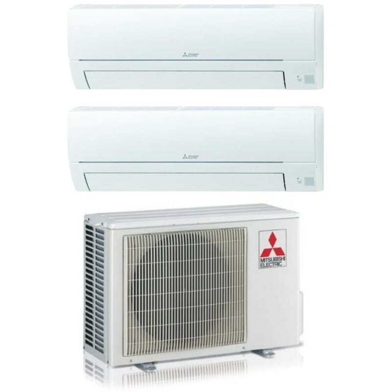 Dual Split Inverter-Klimagerät Serie smart msz-hr 9+9 mit MXZ-2HA40VF R-32 Wi-Fi Optional 9000+9000 - Mitsubishi Electric