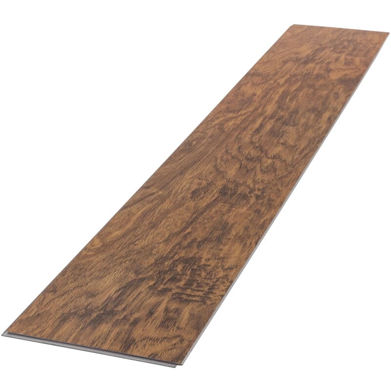 ML-Design Deluxe PVC Bodenbelag, Click Vinyl-Dielen, Vinylboden, 122 cm x 18 cm x 4,2 mm, Dicke 4,2 mm, 7,7m²/35 Dielen, Classic Akazie, Braun,