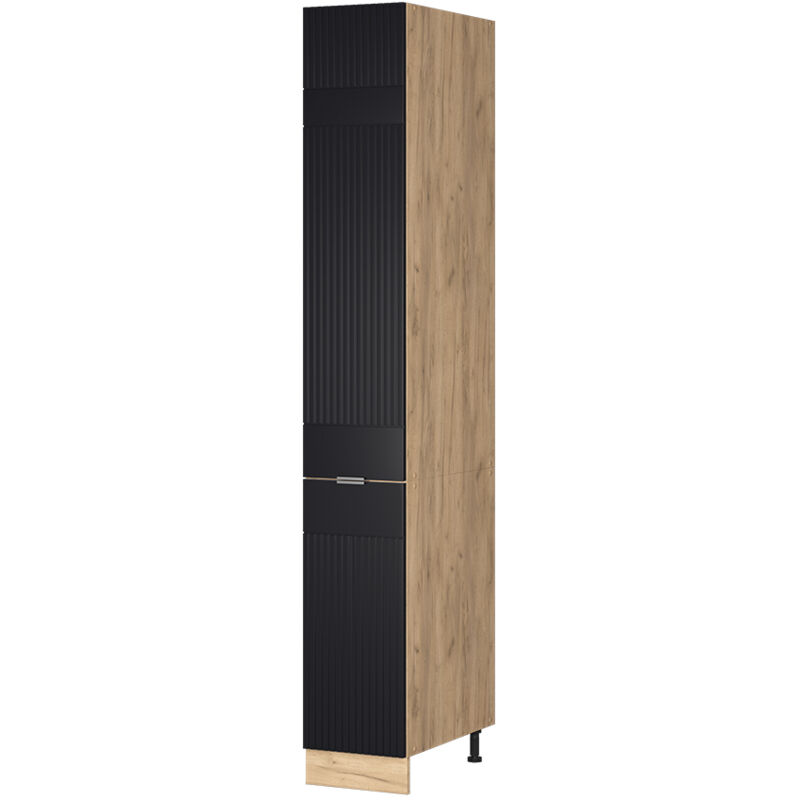 Vicco - Apothekerschrank Fame-Line, Schwarz gestreift, 30 cm