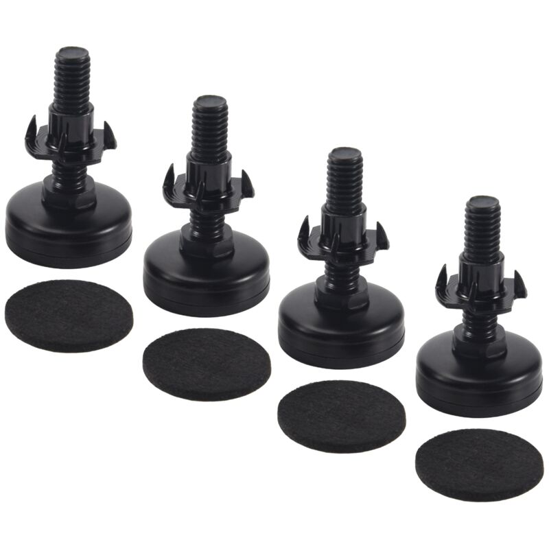 Stück Möbelnivellierer, robuste Nivellierfüße, verstellbare Beine für Schränke, Tische, Stühle, Erhöhungen