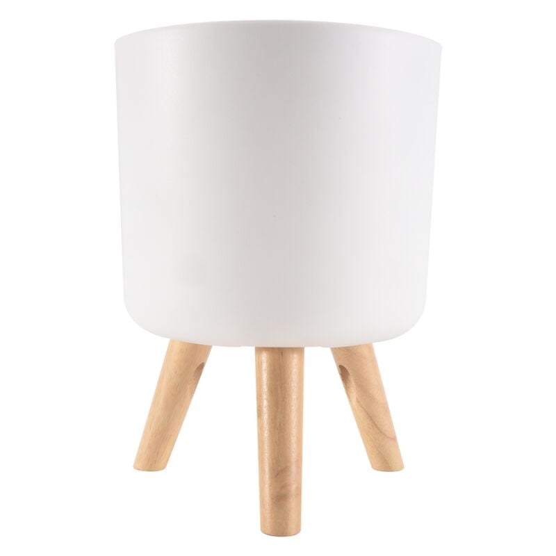 Moderne Blumen TöPfe mit Beinen Halter Schlafzimmer und Wohnzimmer Boden Stehen Topf Hausgarten Pflanzen GefäßE -b