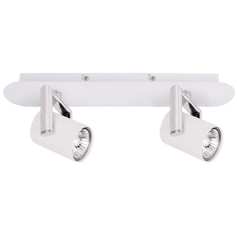 Italux - Bland - Moderne Scheinwerfer White 2 Light mit weißer Matt Shade led, GU10