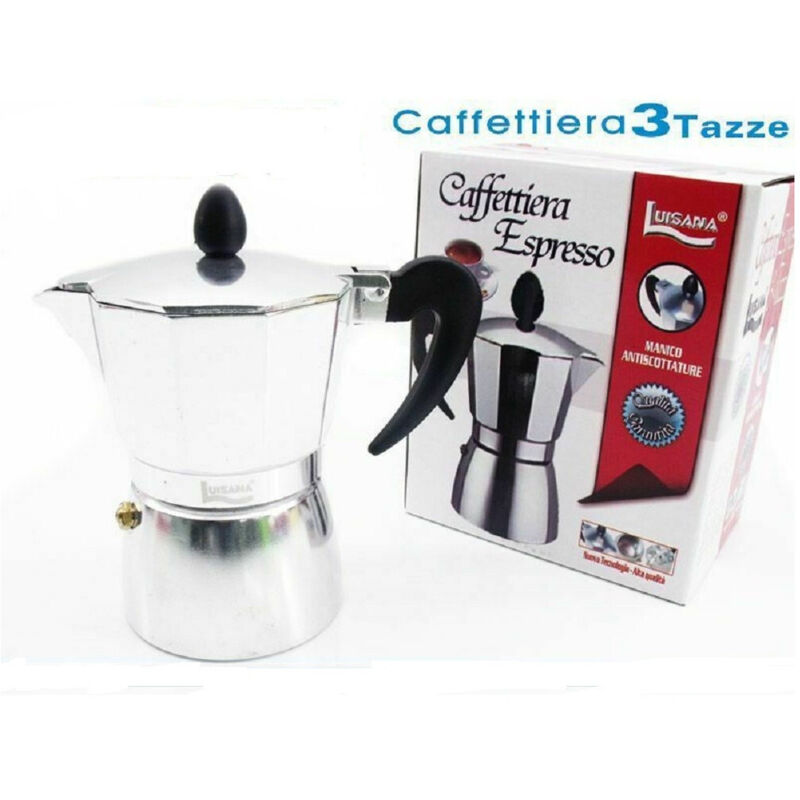 Trade Shop Traesio - Trade Shop - moka-kaffeemaschine naples espresso-kaffeemaschine grösse 3 tassen -