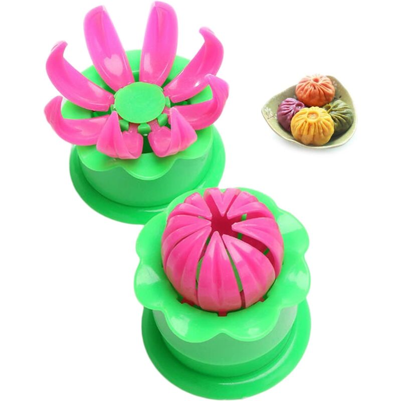 Fitags - Form für gedämpfte, gefüllte Brötchen, Form für gedämpfte Kuchen, Form für gefüllte Brötchen in der Küche, Form zum Formen von gedämpften