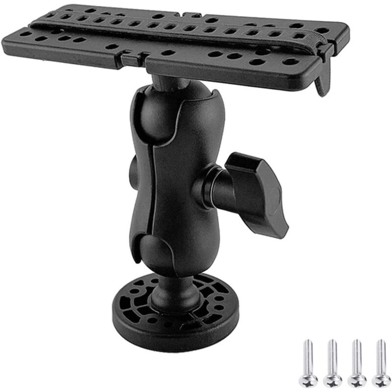 Montagefuß für Fischfinder – 360 Grad drehbar, einfache Montage für Kajak- und Bootszubehör