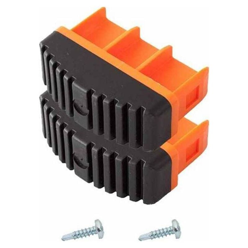 211163 stabilo Fussstopfen (Paar) 77x25 mm Orange - Krause