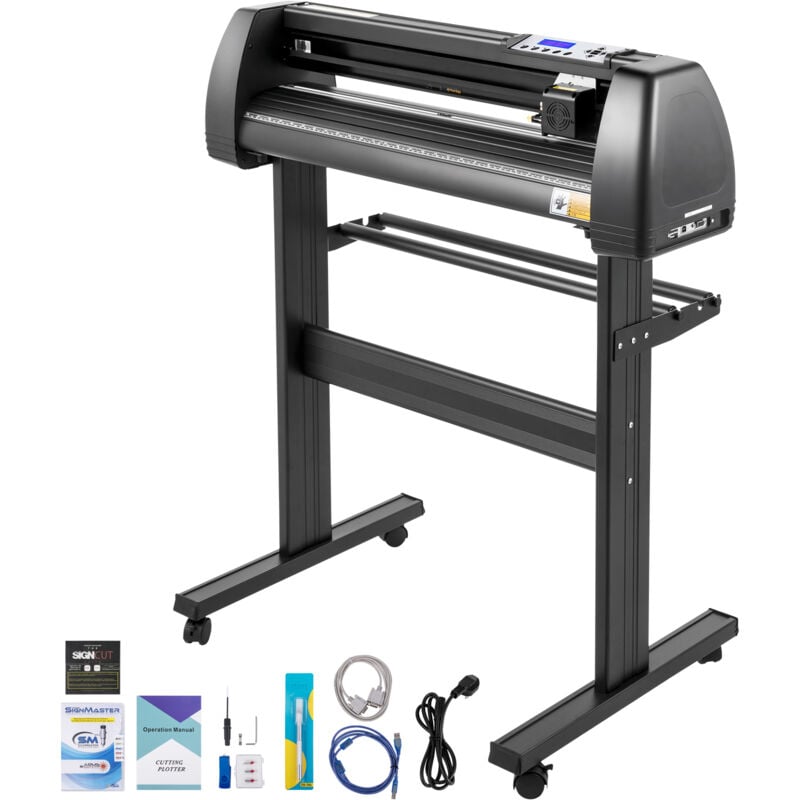 34-Zoll-Vinyl-Schneidemaschine, Vinyl-Plotter mit SignCut-Software für Windows und Mac, manuelles Schneiden - Mophorn