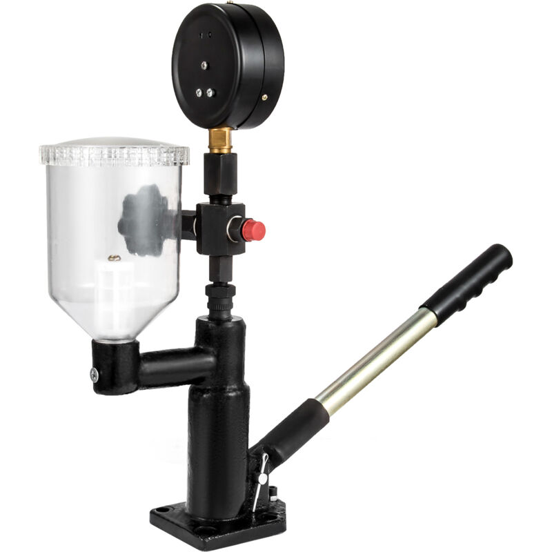 Diesel Fuel Injector Tester 400Bar 6000PSI Dual Scale Gauge Diesel Injector Nozzle Pop Pressure Tester - Mophorn