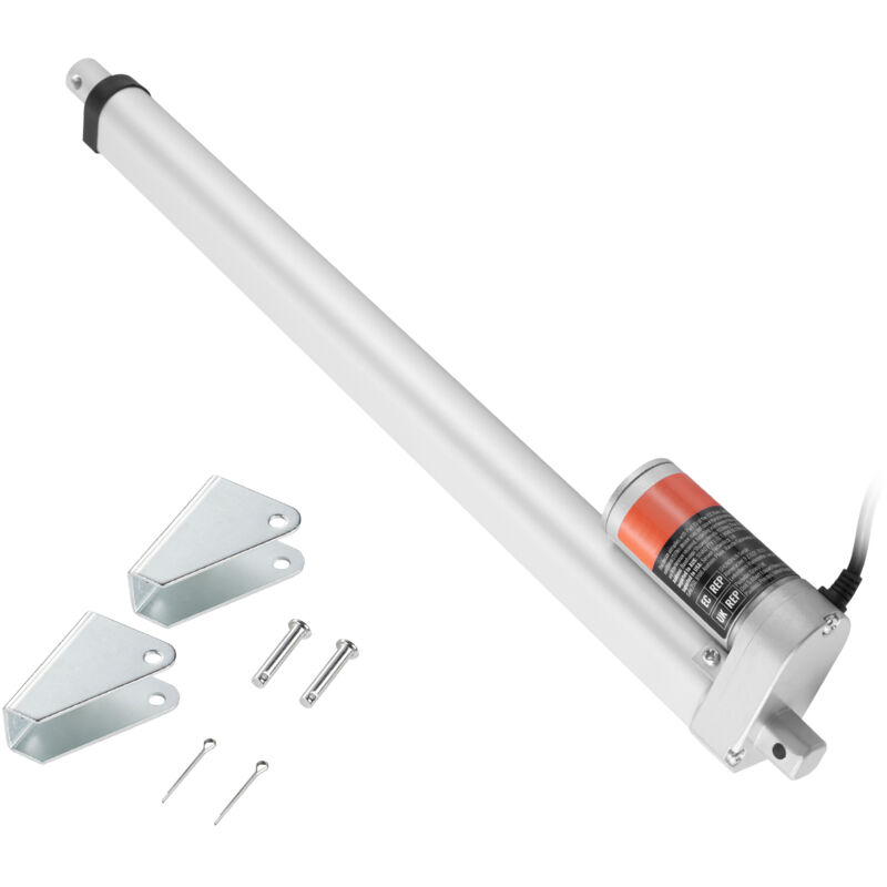 Mophorn - Linearantrieb 12 v, 16 Zoll hohe Last 330 lbs/1500 n, 0,19 Zoll/s Bewegungsantrieb, IP54-Schutz