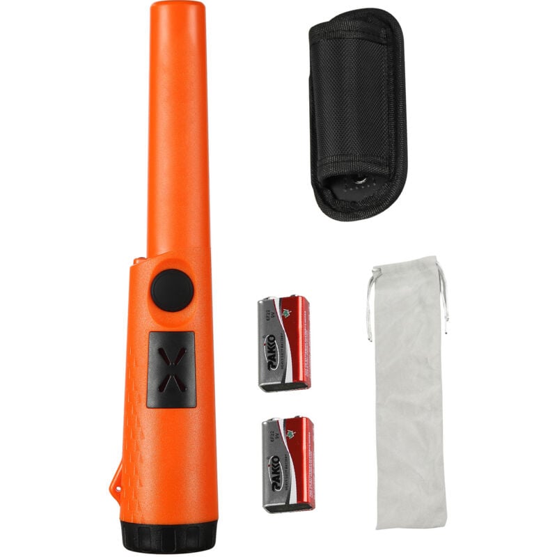 Mophorn Metalldetektor-Pinpointer, wasserdicht, 1,96 Zoll Erkennungstiefe, 3 Modi, mit Holster, Tasche und 9-V-Batterie, für Erwachsene und Kinder
