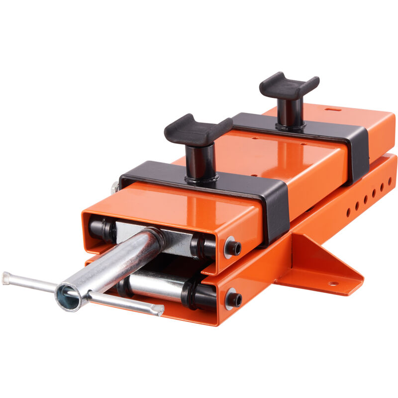 Mophorn Motorradhebebühne, 500 kg schwerer zentraler Scherenwagenheber mit Sattel und Sicherheitsstift, Stahlhebeständer für Straßen-, Cruiser- und