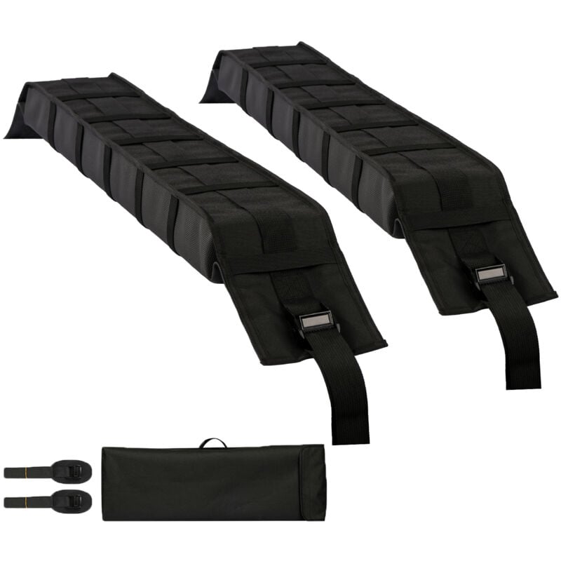 Mophorn - Weiche Dachgepäckträgerpolster, 83,8 cm großes universelles Autodachgepäckträgerpolster, 79 kg Tragkraft für Gepäck, Kajak, Kanu, sup,