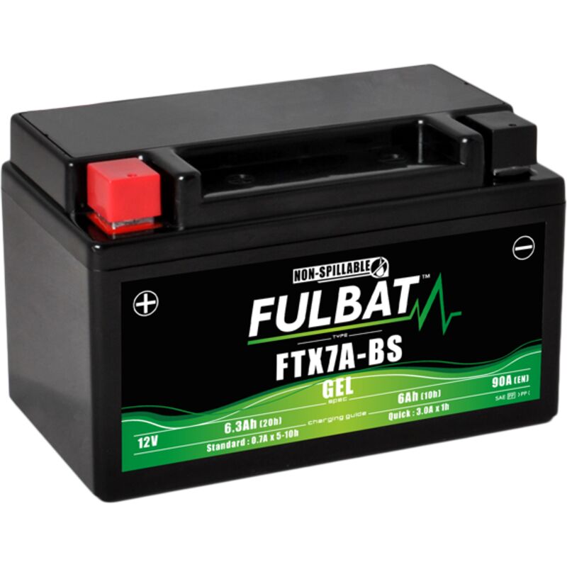 FULBAT FUL GEL Batterie - FTX7A-BS / YTX7A-BS (Gel, wartungsfrei)