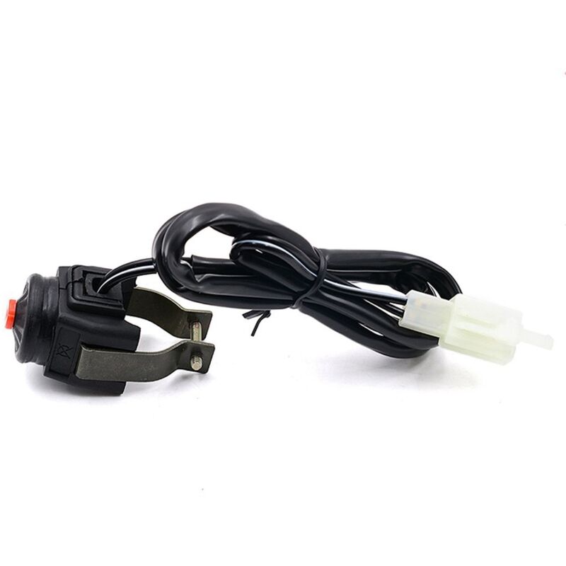 Motorrad Grubenschmutz Fahrrad Motocross Kill Hupe Schalter Momentaner Knopf Rot