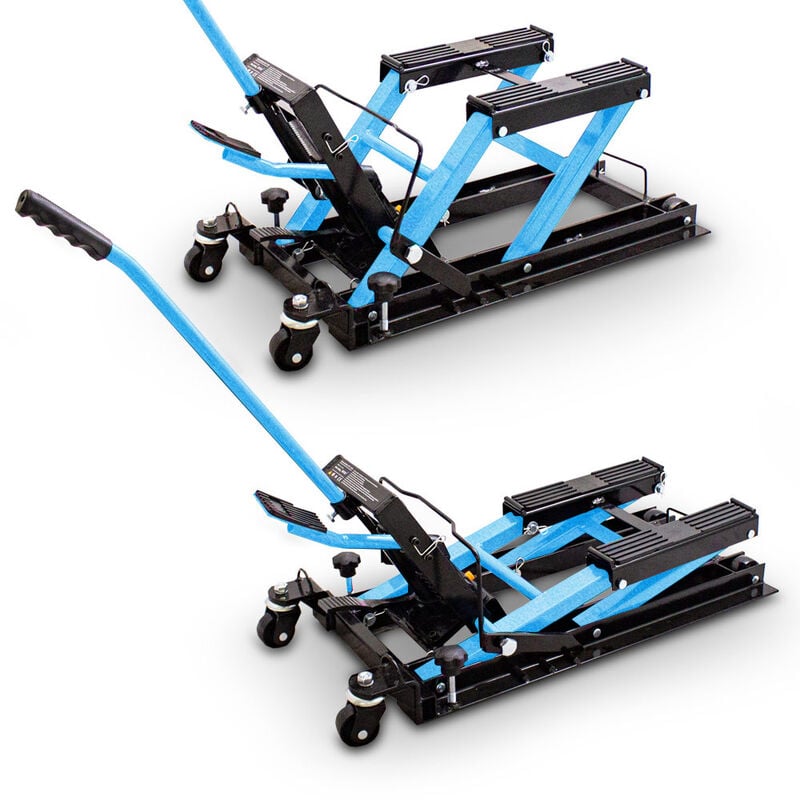 Bituxx - Motorradheber Heber Montageständer Hebebühne Montageheber Motorradhebebühne Hydraulisch Lifter Bock atv Quad bis 680Kg