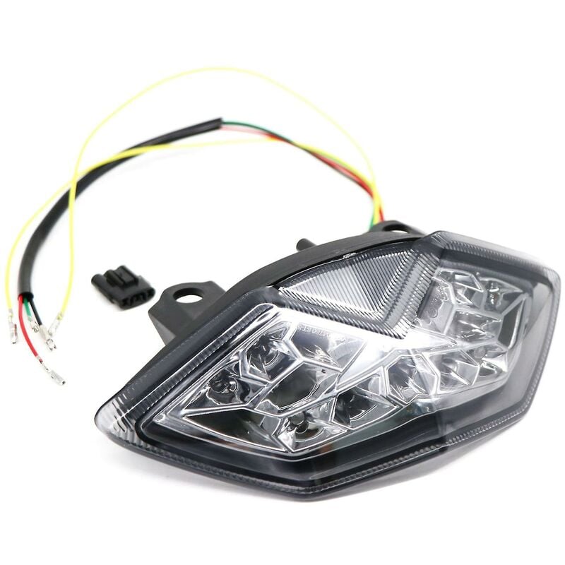 Woosien - Motorrad Led Rücklicht Blinker Integrierte Bremsleuchte Für Z1000 2010 2011 2012 2013 Motorrad