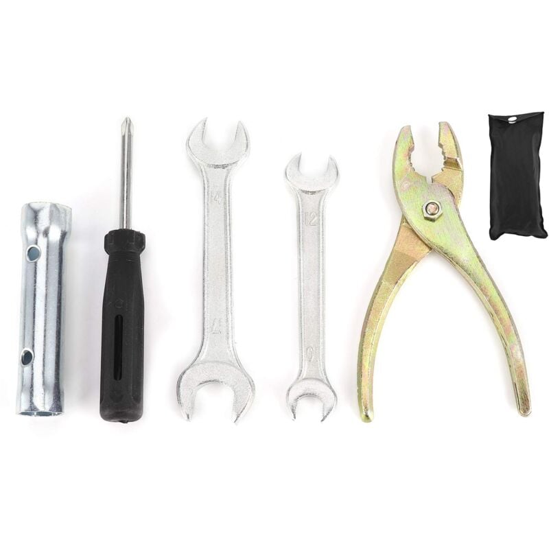 Zoternen - Motorrad-Reparatur-Werkzeugsatz, Motorrad-Reparatur-Werkzeugsatz, Qiilu Universal-Motorrad-Reparatur-Werkzeugsatz Metallschlüssel +