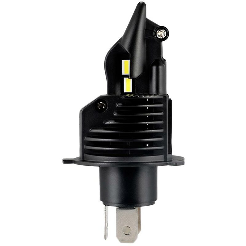 Woosien - Motorrad-Scheinwerfer, H4-LED, 6000 lm, 6500 k, Motorrad-Licht, 35 w, Superweiß, für Moped, Roller, Outdoor