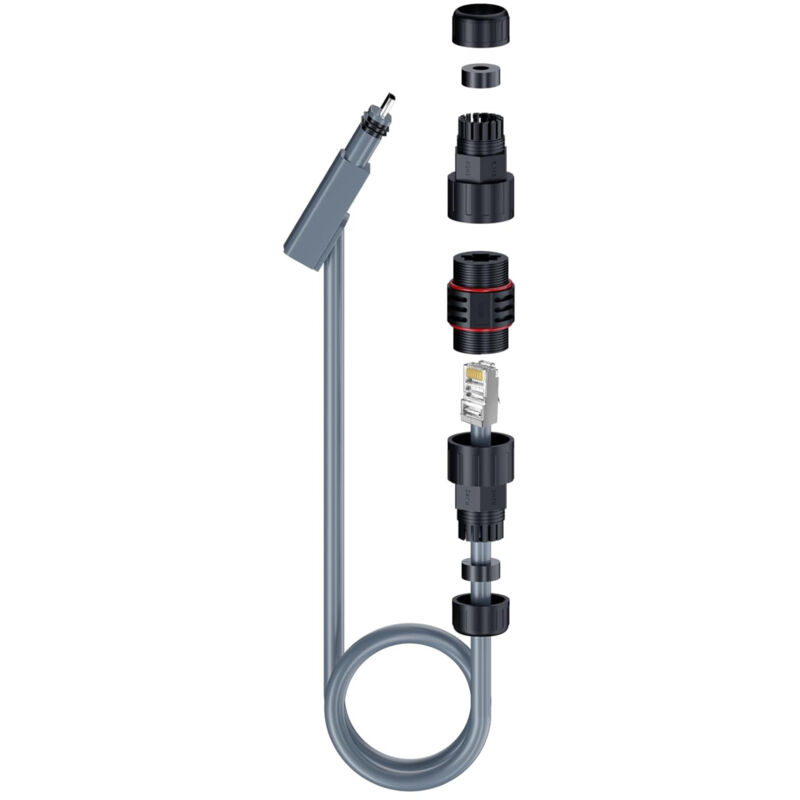 Starlink Ethernet-Kabeladapter, Starlink SPX-Stecker auf RJ45-Stecker, entworfen für Starlink Gen 2 Waterproof (SPX RJ45-Dish)