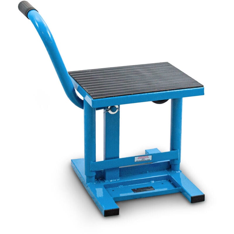 Bituxx - Motorradbock Motorrad Heber Hubständer Cross Enduro Trial Motocross bis 150Kg Blau