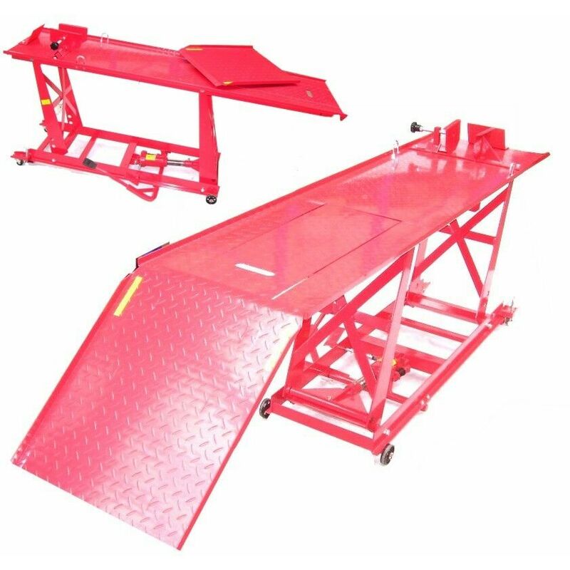 Apex - Motorradhebebühne Motorradheber 450kg xxl 06152 Hebebühne Motorrad Bühne