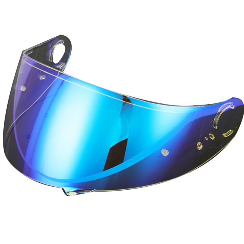 Motorradhelm -Linse, Helm-Visier-Zubehör, Helm-Windschutzscheiben-Linse für GT-AIR GT-AIR2-Helm, Transparentes -Blau