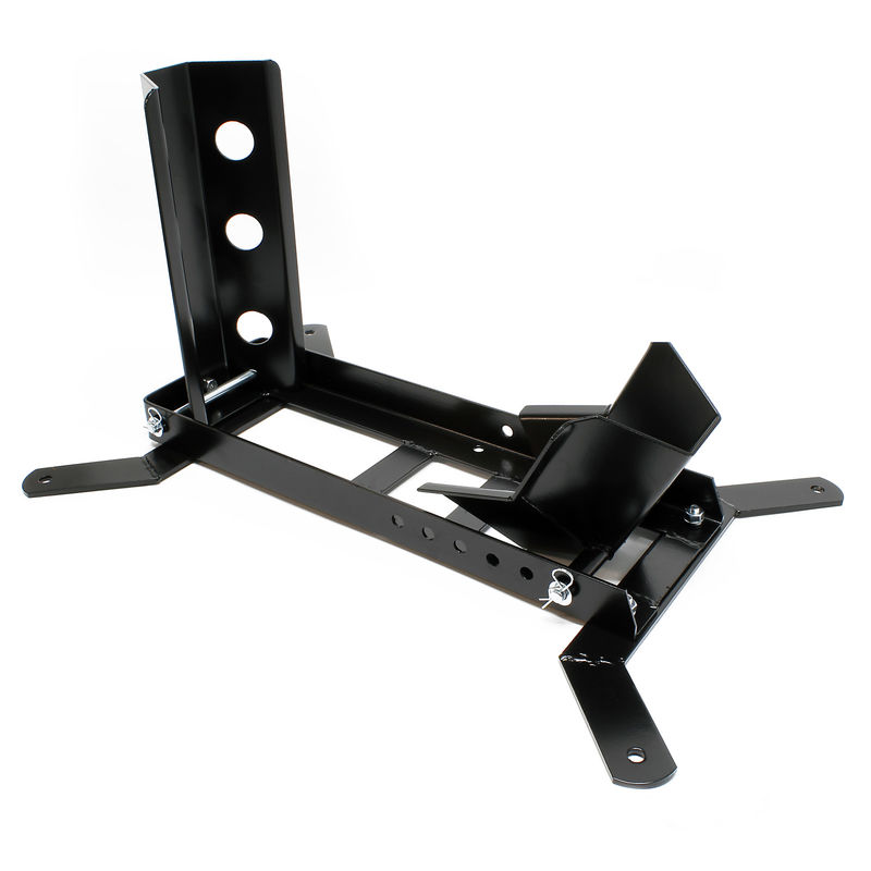 Motorradständer bis 450kg Ø14-21', einstellbare Motorradwippe aus Stahl, Montageständer für Vorder- und Hinterrad - Wiltec