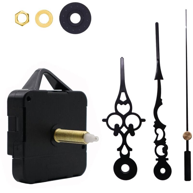 Movimento dell'orologio silenzioso Movimento dell'orologio a pendolo elettrico a 3 pin Movimento del pendolo al quarzo Strumento di riparazione del