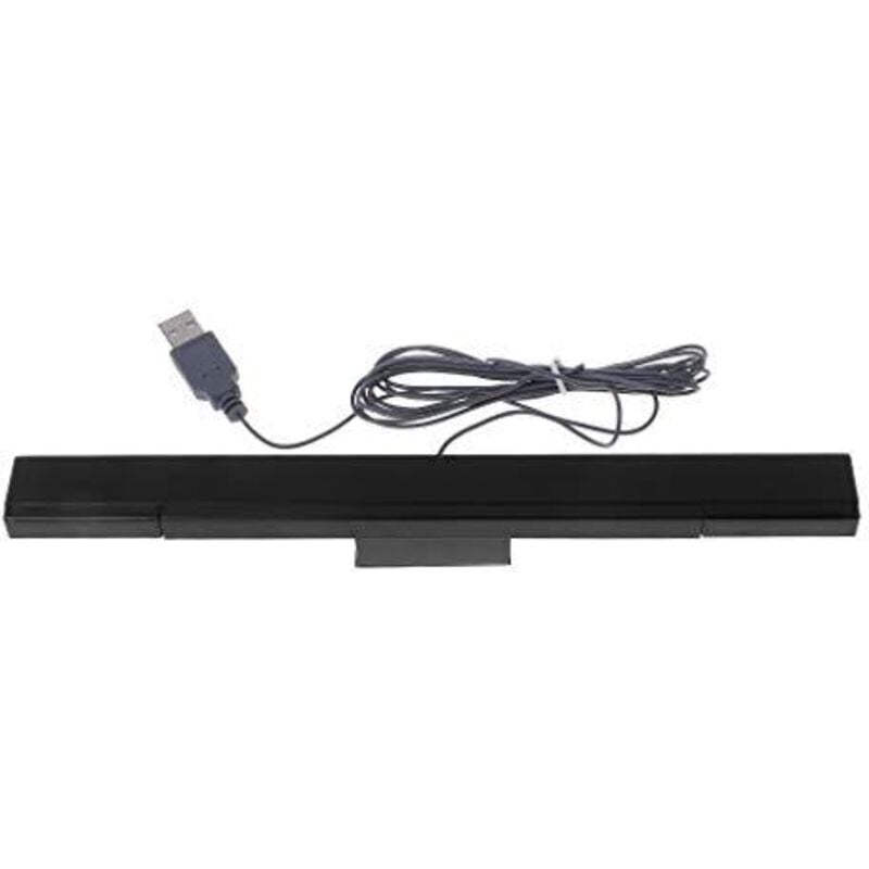 MSEKKO Sensorleiste, kabelgebundene Empfänger, IR-Signalstrahl, USB-Buchse, Ersatz für Wii-Fernbedienung