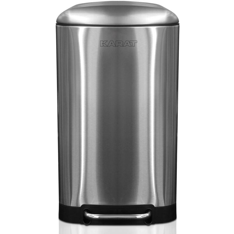 Casa Pura - Mülleimer Cubo Edelstahl Farbe: Silber