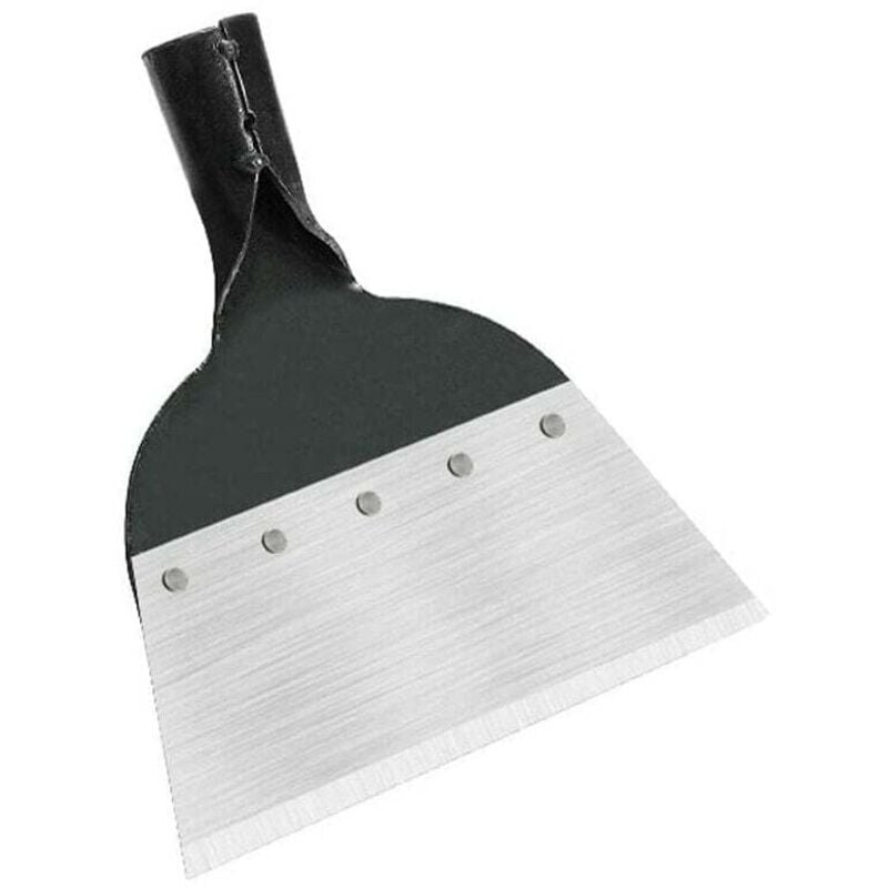 Multifunktionale Gartenreinigungsschaufel, flache Schaufel aus Stahl zum Pflanzen von Erde, Unkraut jäten, landwirtschaftliches Werkzeug, Bagger,