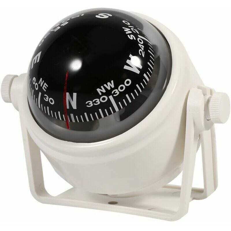 Multifunktions-Kompass, verstellbarer Navigationskompass, Reise-Armaturenbrett-Halterung für Auto, Meer, Boote